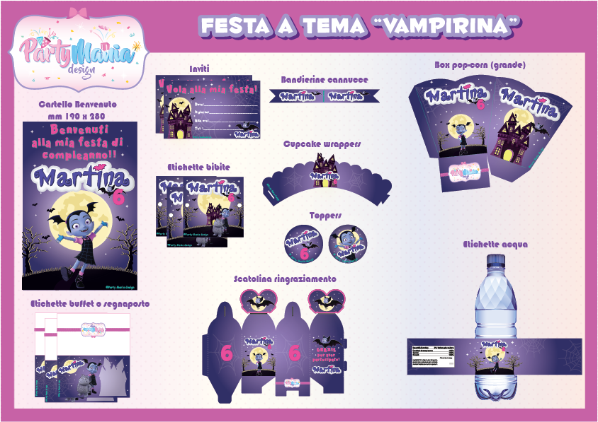 Festa a tema Vampirina